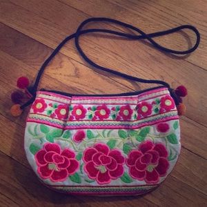 Beautiful embroidered purse